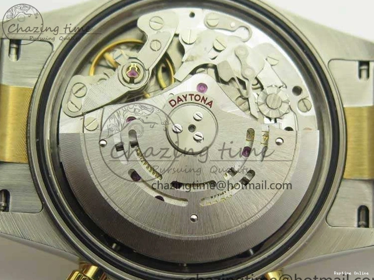 0216 Breathable Daytona SS YG BP Maker Best Edition Black Dial On SS YG Bracelet A 3456